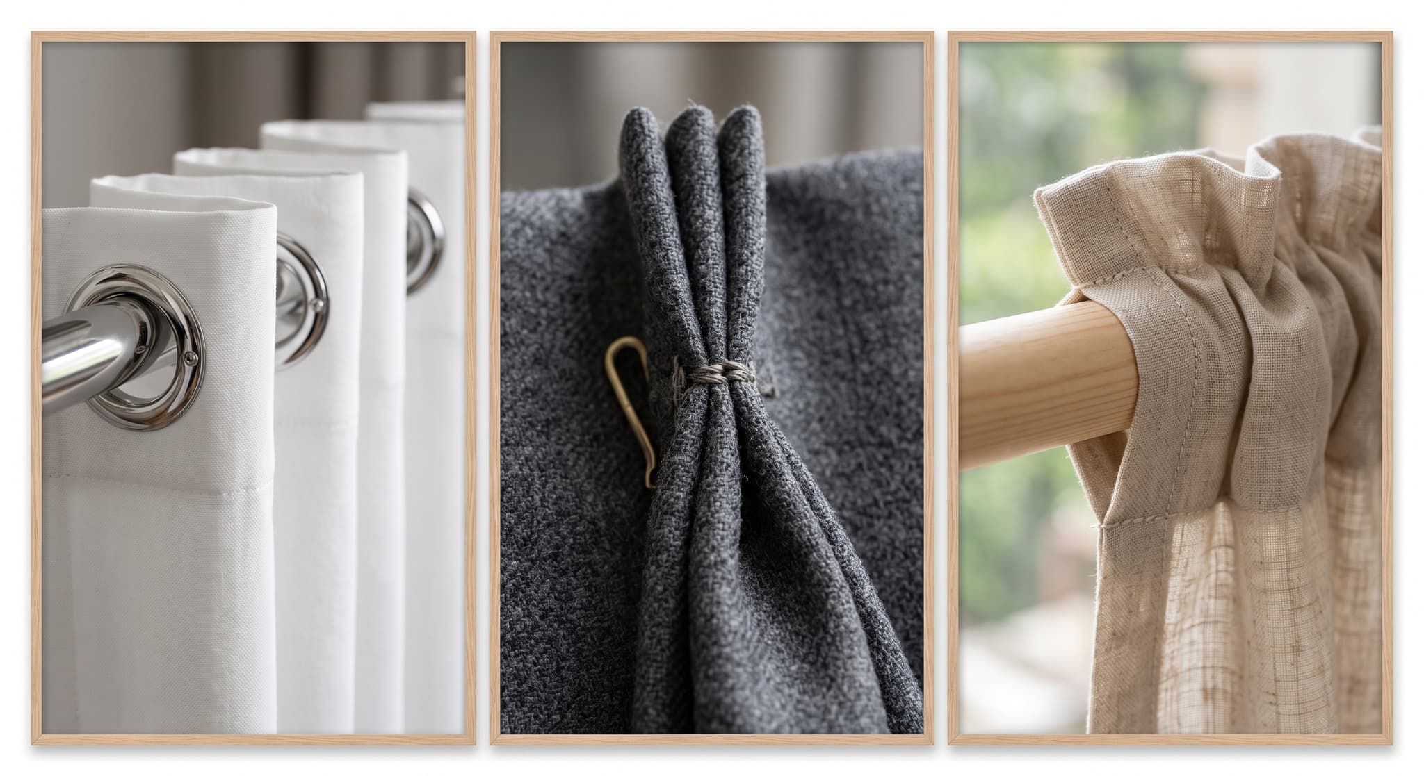 Eyelet vs Pinch Pleat vs Rod Pocket Curtains: Heading Comparison Guide
