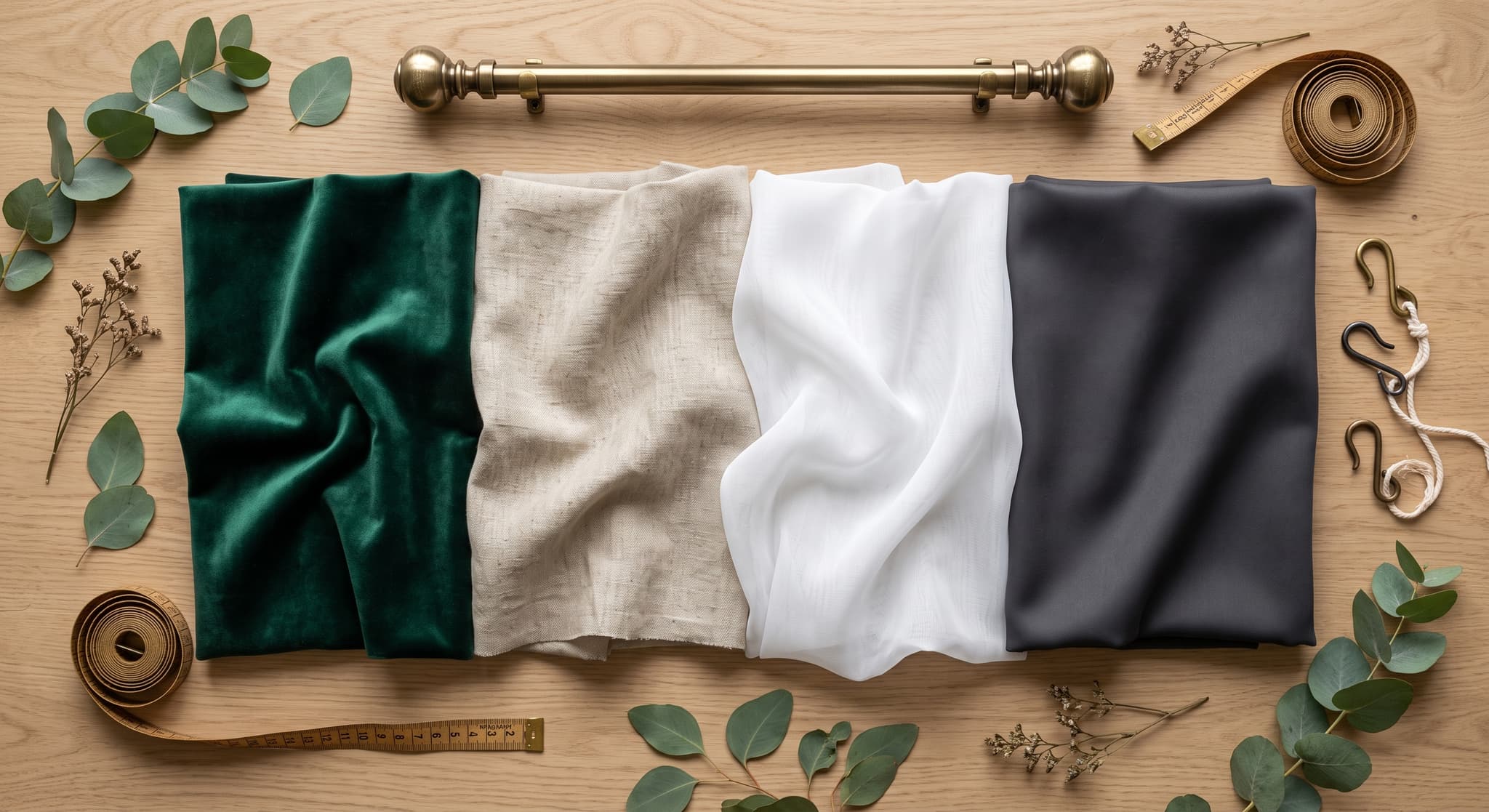 How to Choose the Right Curtain Fabric: Velvet, Linen, Sheer & Blackout